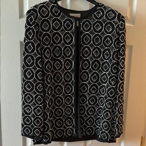 Sequin Evening Jacket.